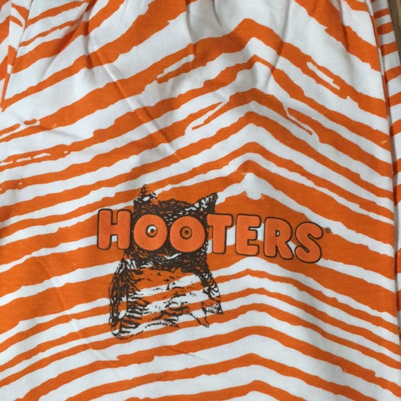 B11 New Hooters Girl Rare Vintage Unisex Animal Print Zubaz Pants W/Flaw Size Xs - Picture 4 of 12